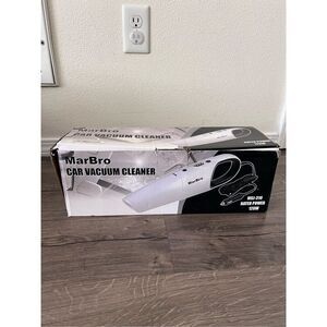 Marbro Cordless Car Vacuum | 8000Pa Handheld Wet/Dry Cleaner for Home & Car